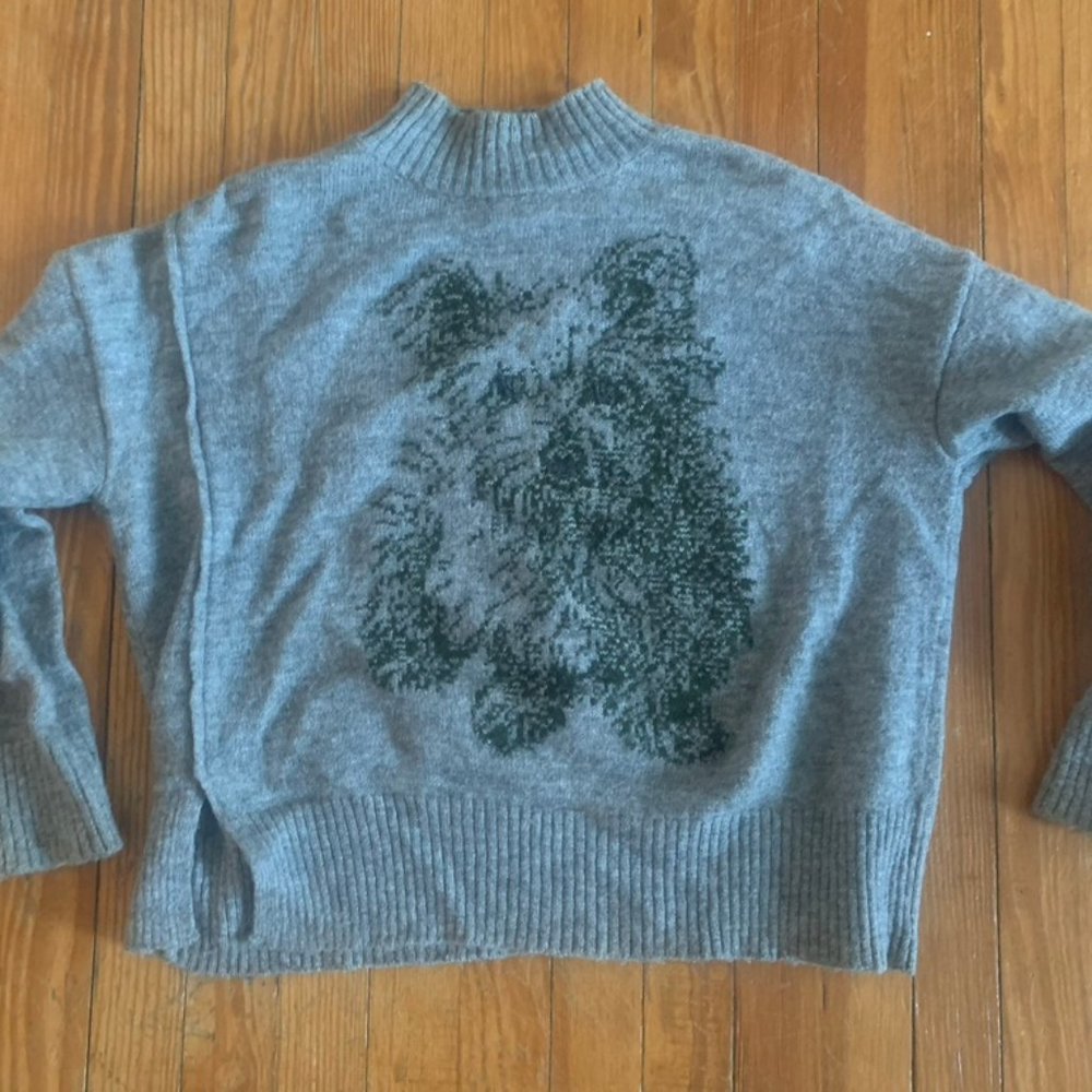 Anthropologie Mockneck Sweater